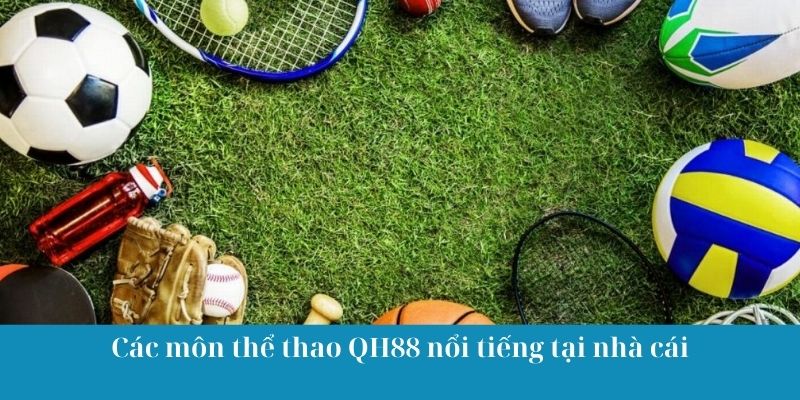 Các môn thể thao QH88 nổi tiếng tại nhà cái