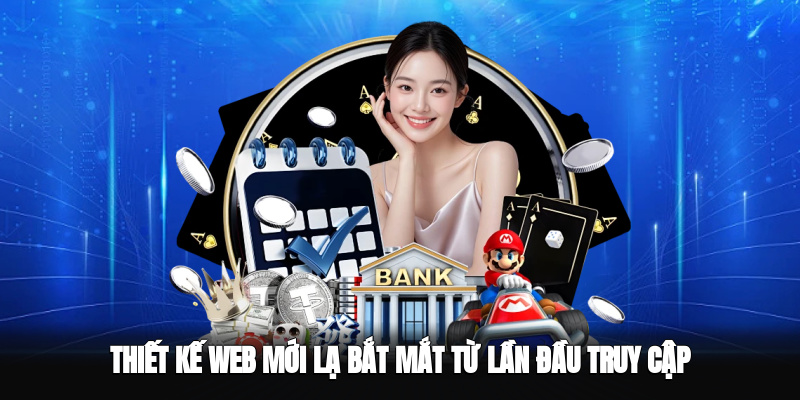 Thiết kế web mới lạ, bắt mắt từ lần đầu truy cập